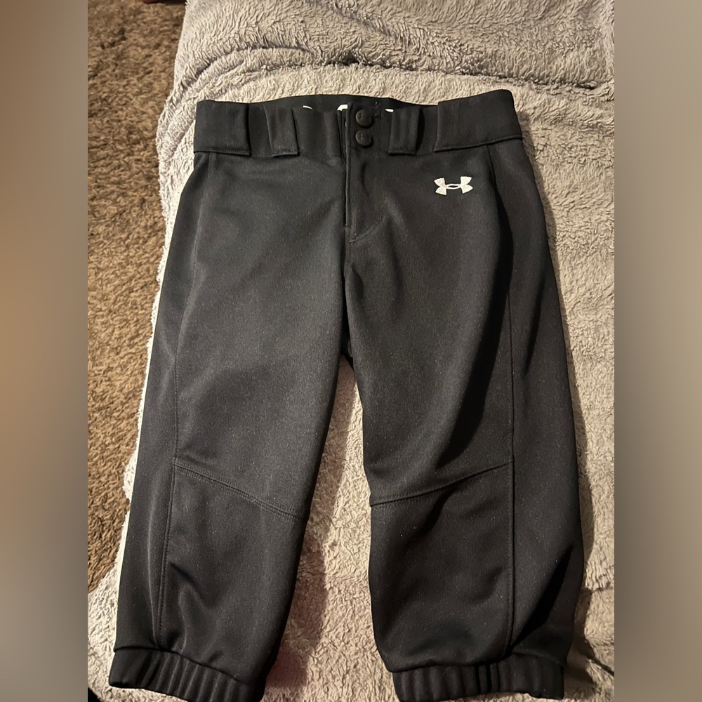 Under Armour Kids/youth Black softball pants